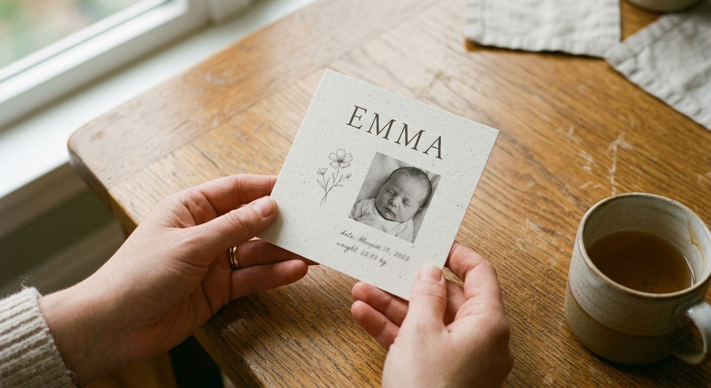 Birth announcement